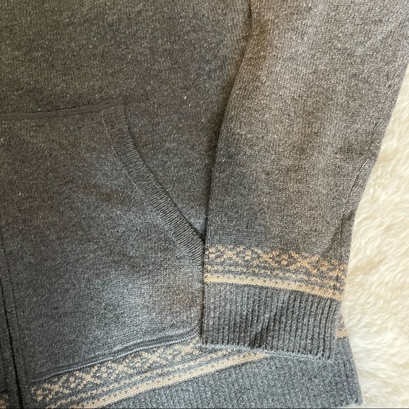 Simons LE31 cozy wool zipup pattern sweater - Picture 7 of 7